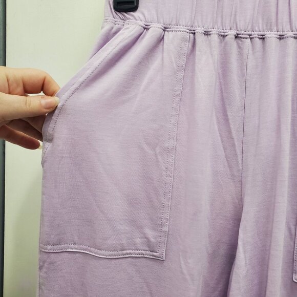 Fabletics Restoreknit Tapered Lounge Pant Sky Purple Heather Soft Jogger NWT XXS - Picture 2 of 7